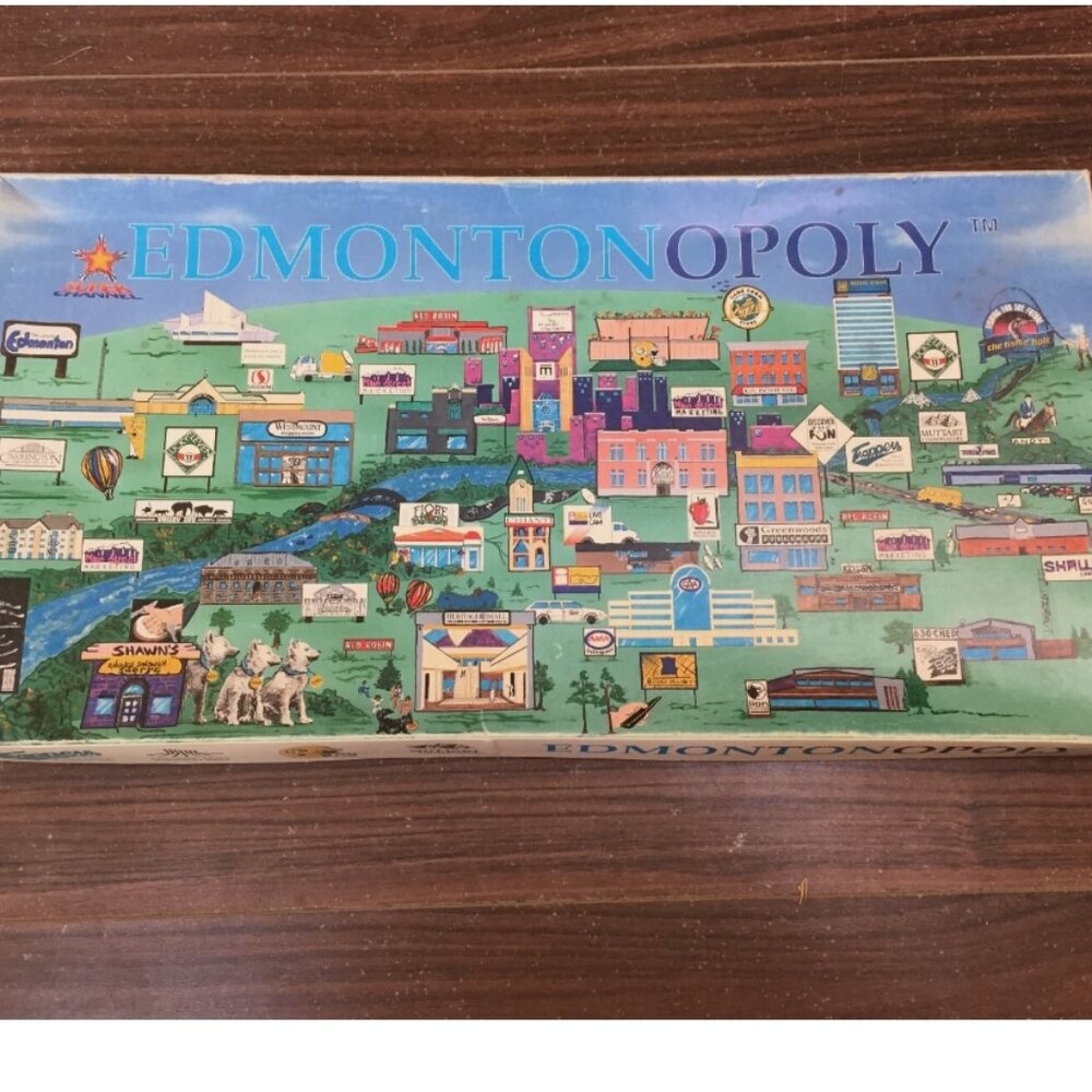 Vintage 90's Edmontonopoly Game